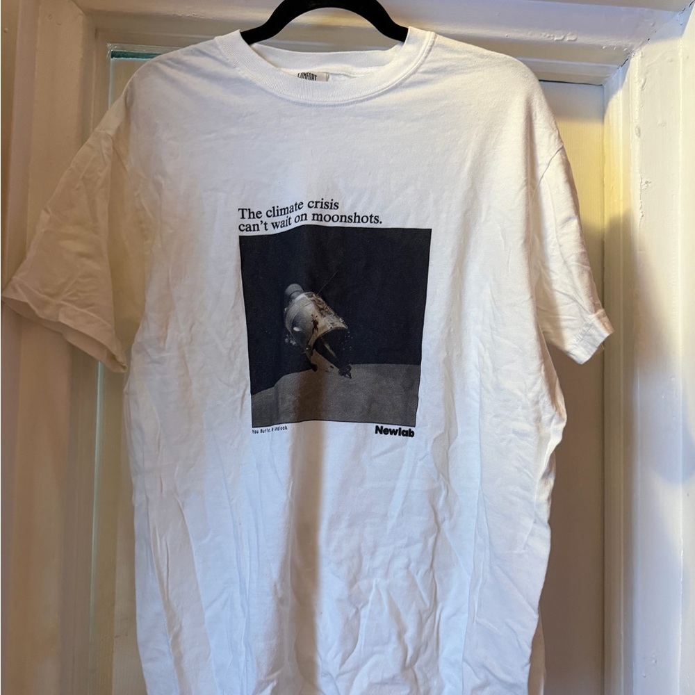 White Graphic Tee